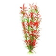 thumbnail image 1 of Xoxingysm Artificial Flowers 11 Inch Assorted Color Aquarium Plastic Plant Decoration with Ceramic Base 6 Piece, One Artificial Aquatic Plant, 1 of 4