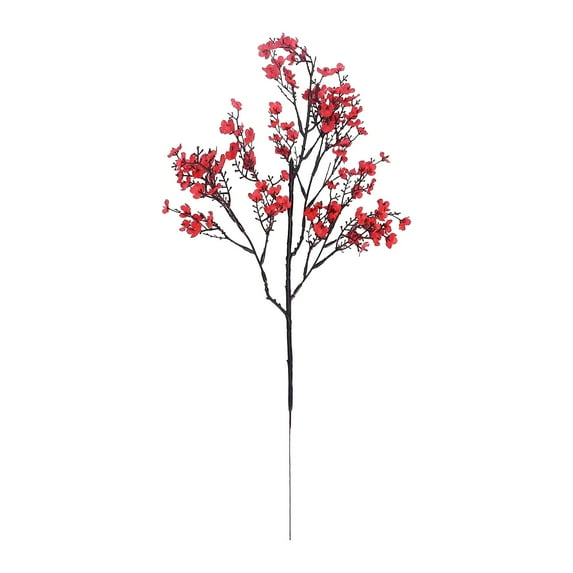 Xoxingysm Artificial Flowers Artificial Flowers Silk Flower Gypsophila Bouquet Winter Real Floral for Wedding Restaurant Silk Flower Decoration Window Flower Arrangement, An Artificial Flower