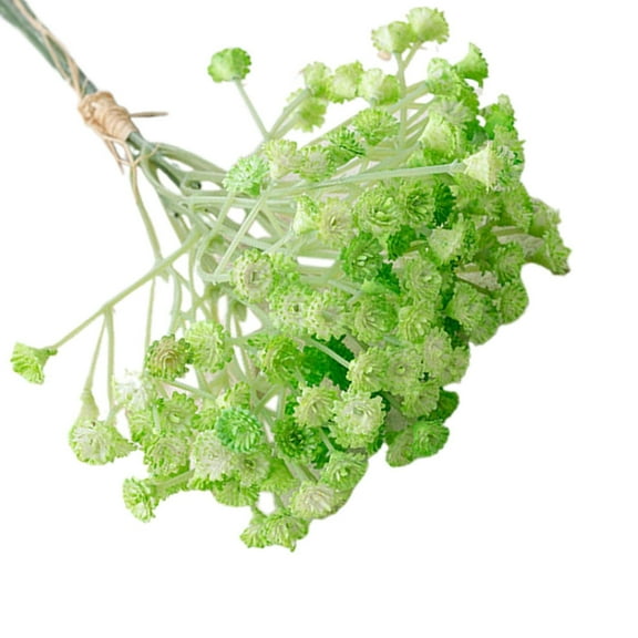 Xoxingysm Artificial Flowers Starlight Soft Glue Starry Artificial Flower Home Decoration Border Wedding Artificial Flower, A Bunch of Artificial Baby'S Breath Flowers
