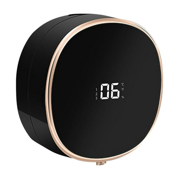 Xoxingysm Automatic Hand Sanitizer Dispenser Electric Foaming Smart Induction Black,Automatic Foaming Soap Dispenser 280Ml Capacity Hand Rechargeable for Laundry Rooms Black 13.3Cmx6Cm