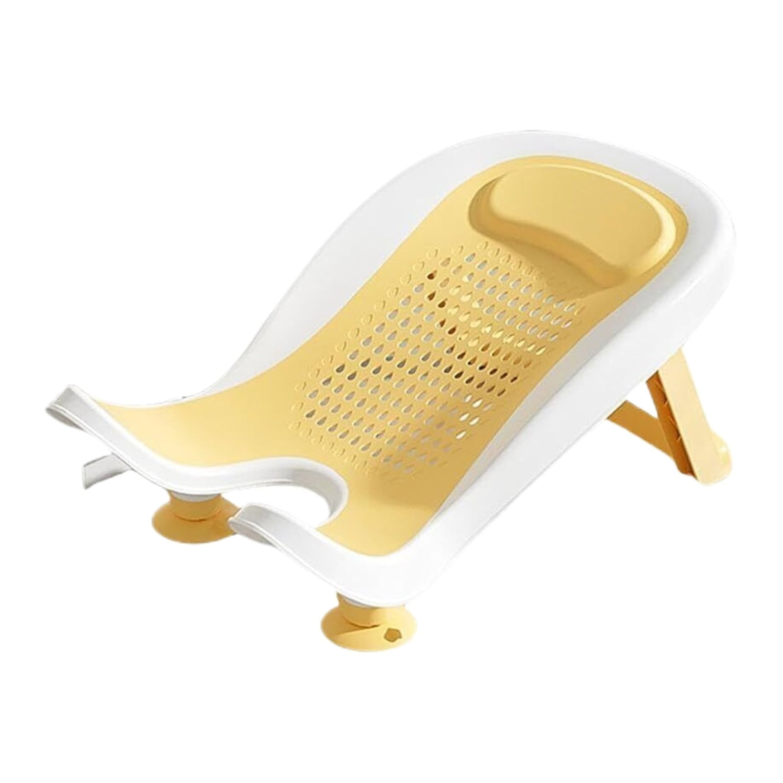 Xoxingysm Baby Bathtub Lying Shower Tray Yellow,Multifunctional Infant Lying Down Shower Basin for Home Use Counter Or Bathtubs Bathtub Shower Bed