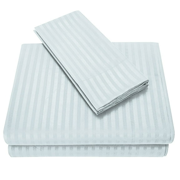 Xoxingysm Bed Sheets Set,Flat Sheet & Pillowcases Bedding Sheets Set,Plain Woolen Cloth Inlaid Four Piece Bed Set Bed Sheet Set