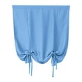 thumbnail image 1 of Xoxingysm Blackout Roman Curtains for Bathroom,Rod Pocket Tie Up Adjustable Room Darkening Balloon Window Shade,Room Darkening Valance Shades Drapes Panel Rod Pocket, 1 of 5