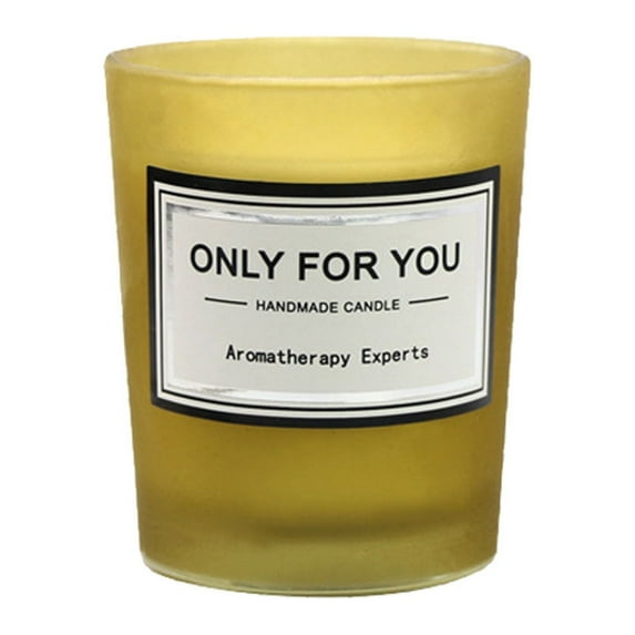 Xoxingysm Candles & Holders Aromatherapy Natural Soy Wax Aromatherapy Candle Plant Essential Oil, 1 Candle