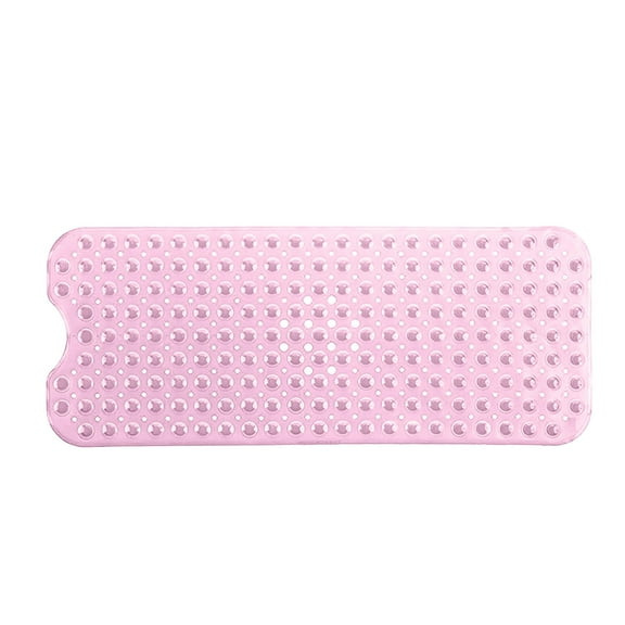 Xoxingysm Carpet Mould Resistant Non Slip Pebbles Bath Mat Suction Cup Bathroom Extra Long