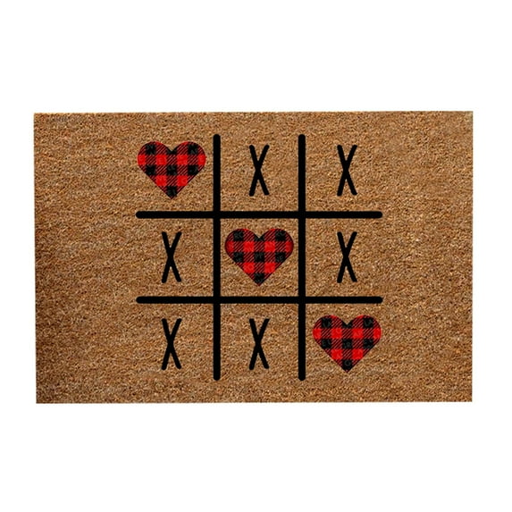 Xoxingysm Carpet Valentine'S Day Decoration Doormat Bathroom Welcome Floor Mat, 1X Floor Mat
