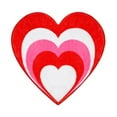 thumbnail image 1 of Xoxingysm Carpet Valentine'S Day Heart Shaped Carpet Valentine'S Day Bathroom Decoration Non Slip Bathroom Mat Red Bathroom Decoration Heart Rug Washable Heart Shaped Floor & Door Mat Welcome, 1 of 7