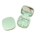 thumbnail image 1 of Xoxingysm Contact Lens Storage Box Green,Case with Handmade Cute Contact Case with Tweezers Remover Tool Solution Bottle for Travel Outdoor Home Dormitory and Daily Use, 1 of 4