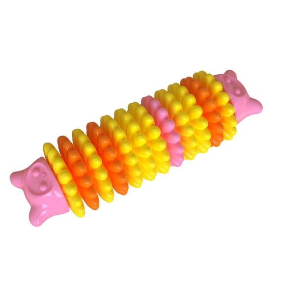 Xoxingysm Desktop Ornament Shaped Dog Toy Teeth Cleaning Serving As A Dog Toothbrush Molar Stick Dispensing Chewable Rubber Dog Toy, New Bear Head Dog Toy *1