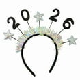 thumbnail image 1 of Xoxingysm Event & Party 2026 Headband New Year Accessories for Women Girls Winter Christmas Non Headbands, 1 Headband, 1 of 6