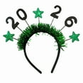 thumbnail image 1 of Xoxingysm Event & Party 2026 Headband New Year Accessories for Women Girls Winter Christmas Non Headbands, 1 Headband, 1 of 6