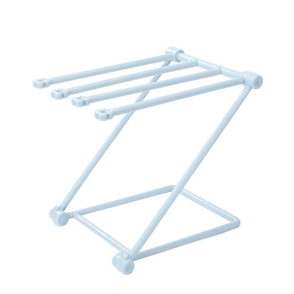 Xoxingysm Folding Rag Storage Rack A,Dish Cloths Rack Shelf Sponge Holder Home Kitchen Clip Rag Storage Stand Rack