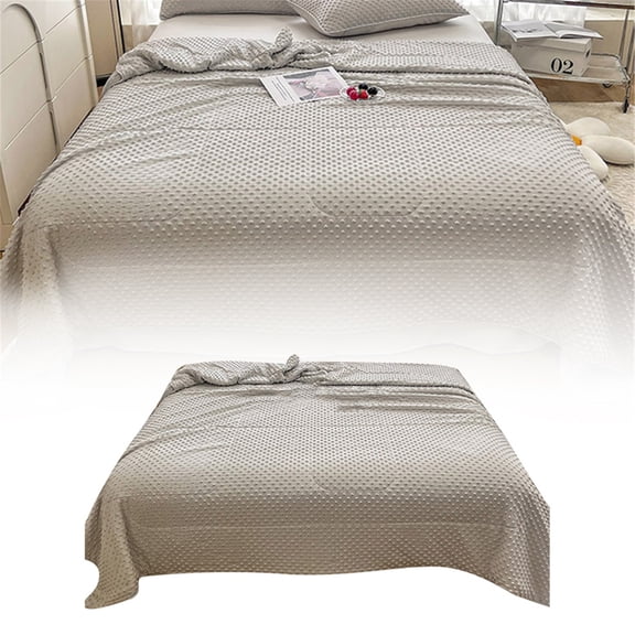 Xoxingysm Four-Piece Set 3D Ice Blanket Lightweight & Washable Summer Comforter A Class for Home Or Travel