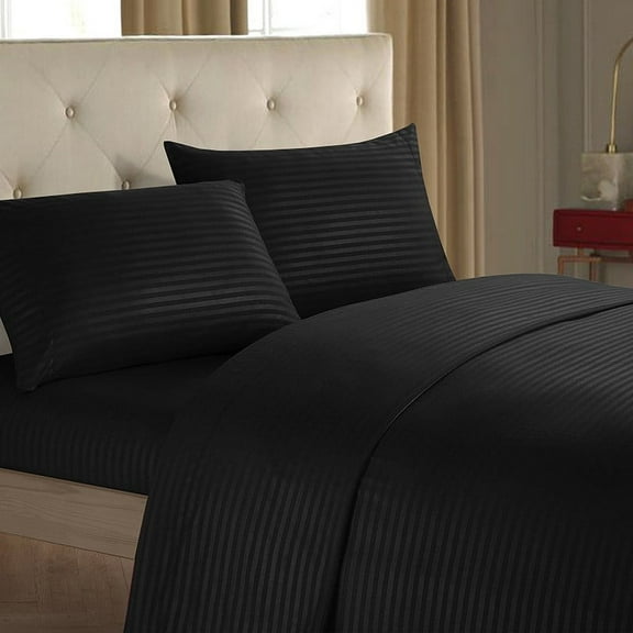 Xoxingysm Four-Piece Set Plain Woolen Cloth Inlaid Four Piece Bed Set Bed Sheet Set
