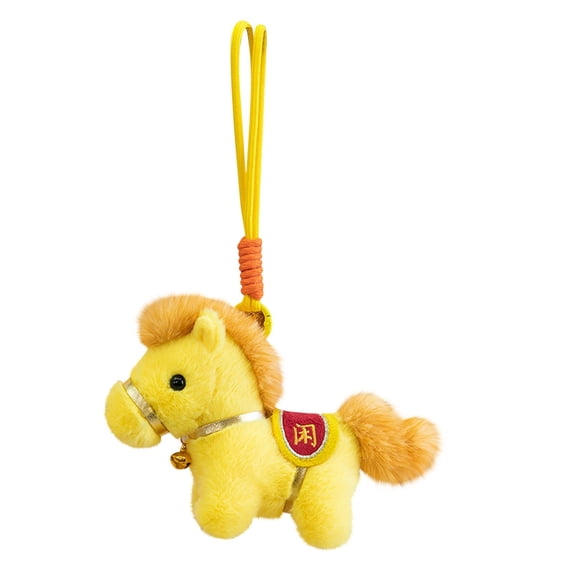 Xoxingysm Hangs Mascot of the Year of Five Horses Plush Toys Horse Dolls Plush Toys Chinese Fashion Dolls, Doll *1