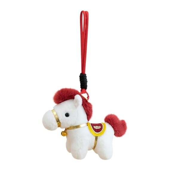 Xoxingysm Hangs Mascot of the Year of Five Horses Plush Toys Horse Dolls Plush Toys Chinese Fashion Dolls, Doll *1