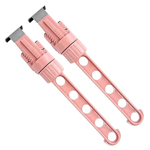 Xoxingysm Home Textile Storage 2Pcs Window Frame Hanger Retractable Indoor Space Clothes Hangers Drying Rack