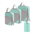 thumbnail image 1 of Xoxingysm Home Textile Storage Compression Packing Cubes 3/4 Set Compressible Packing Cubes with Laundry Bag Travel Packing Cubes for Carry on Luggage, 1 of 8