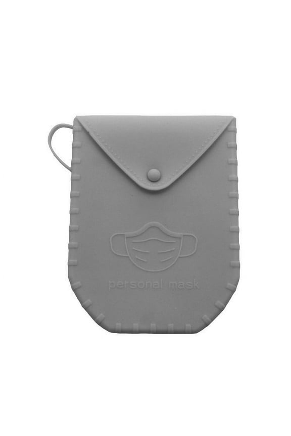 Home Textile Storage Mask Storage Silicone Clip Multicolor Portable Storage Bag