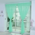 thumbnail image 1 of Xoxingysm Light Filtering Curtains,Sheer Curtain,Semi Transparent Voile Rod Pocket Sheer Window Drapes Treatment for Kitchen, Bedroom Living and Children Room, 1 of 2