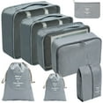 thumbnail image 1 of Xoxingysm Packing Cubes for Travel,Packing Cubes for Luggage , Suitcase Organizer Bags,Packing Cubes for Travel 8Pcs Travel Cubes Set Foldable Suitcase Organizer Lightweight Luggage Storage Bag, 1 of 7