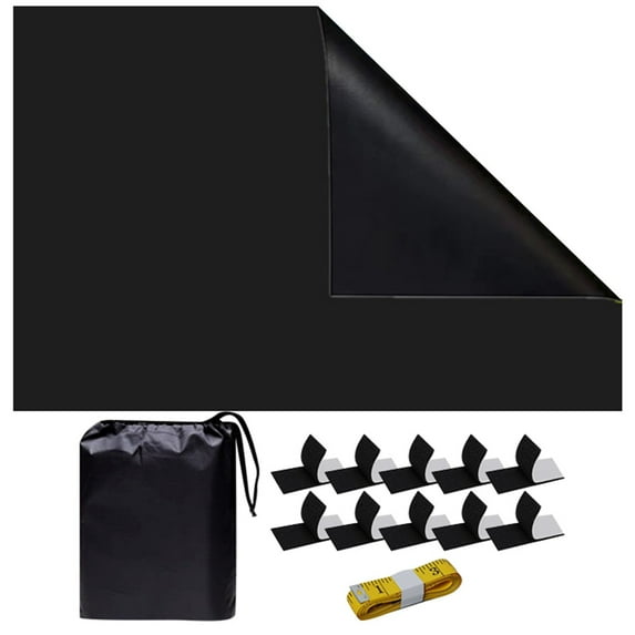 Xoxingysm Portable Blackout Curtains,Blackout Shades, Blackout Blinds,No Drill Window Shades Blackout Window Cover Temporary Blackout Shades Film for Windows Nursery Dorm Room Travel