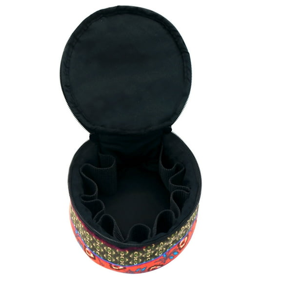 Xoxingysm Printed Essential Oil Storage Bag,for Storage Round and Carrying Organizer Bottles Refined Small Oil Housekeeping & Organizers