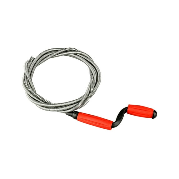 Xoxingysm Sewer Tool Red A1.5M,Cleaner Drain Flexible Metal Spring Sink Dredge Plumbing Clog Remover for Bathroom Tub Toilet Sink Kitchen