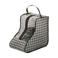 thumbnail image 1 of Xoxingysm Short Shoe Bag Houndstooth,Thousand Bird Shoe Storage Bag Functional Portable Transparent and Proof Shoe Bag Boots Long Boots Short Boot Bags for Moving Clothes (White One Size), 1 of 5