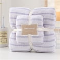 thumbnail image 1 of Xoxingysm Towel Soft Towel Set 1 Towels1 Hand Towels Soft Premium Family Microfiber Towel Set Microfiber Coral Velvet Highly Absorbent Towel for Fitness Bathroom, 1 of 8