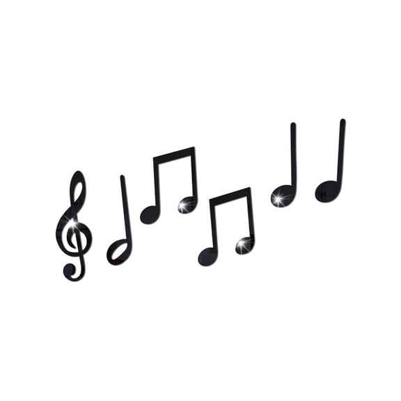 Xoxingysm Wall Stickers Removeable Vinyl Art Musical Note Wall Sticker Wall Home Decor Mural Diy Decals, 1X Wall Sticker