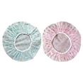 thumbnail image 1 of Xoxingysm Waterproof Shower Cap 2Pc Ja,Band Flower Printed Hat Shower Bonnet Women Shower Cap Eva Elastic Band Bath Hair Hat Reusable for Beauty Long Hair Braids, 1 of 9