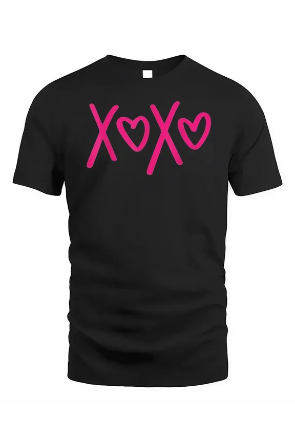 Xoxo valentine's day kids women's heart day love Shirt