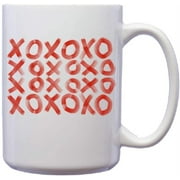 Xoxoxo Hugs And Kisses Love Valentines Novelty Funny Ceramic Coffee Mug