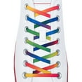 thumbnail image 1 of Xpand Laces No-Tie One Size Elastic Shoelaces - Rainbow, 1 of 5