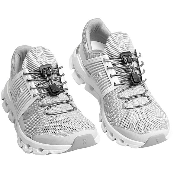 Xpand Laces No-Tie Quick-Release Elastic Shoelaces - Black