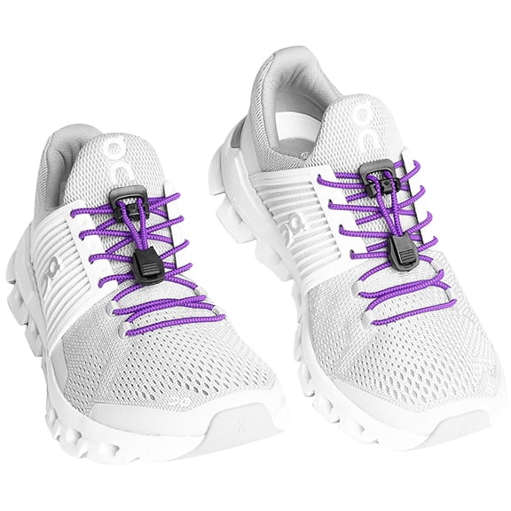 Xpand Laces No-Tie Quick-Release Elastic Shoelaces - Purple