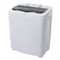 OhhGo Folding Washing Machine, 8L Portable Mini Washer with 3