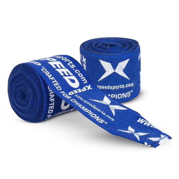 Xpeed Nylon Handwrap Printed Blue / White 4Mtr.