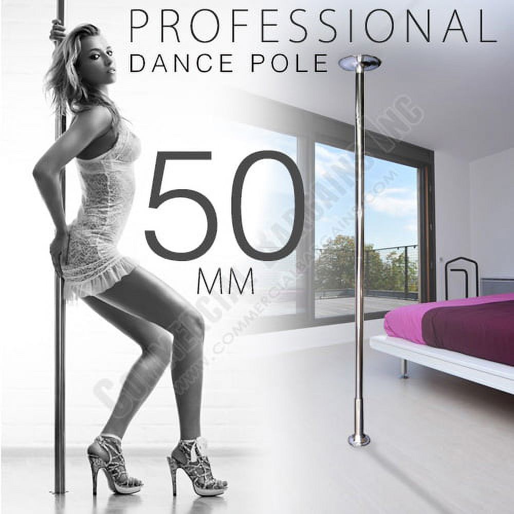 Xperience 50mm Dance Pole Kit Competition Commercial Portable Fitness Exercise - image 1 of 5