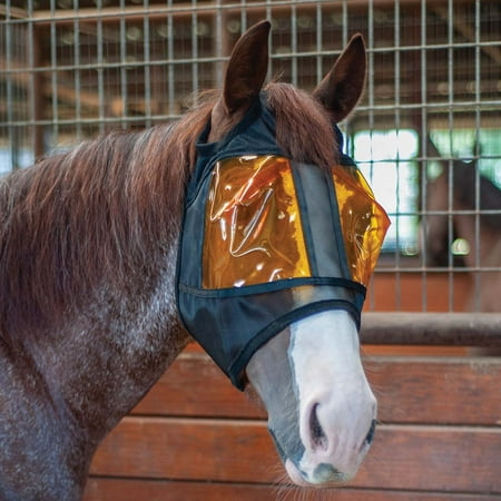 Restoration Equine Mask, Blk Size: Medium