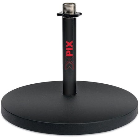 Xpix XPIX-PX-MDTS6-NM 6 in. Desktop Studio Professional Microphone Stand