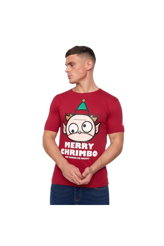 Mens Drunk Elf Christmas T-Shirt