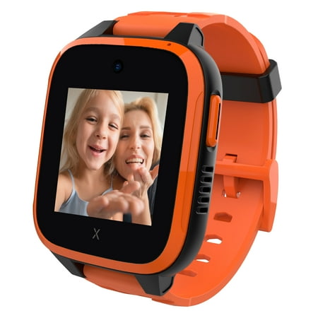 Xplora - Kids' XGO3 (GPS + Cellular) Smart Watch 42mm Calls, Messages, SOS, GPS Tracker, Camera, Step Counter, SIM Card - Orange