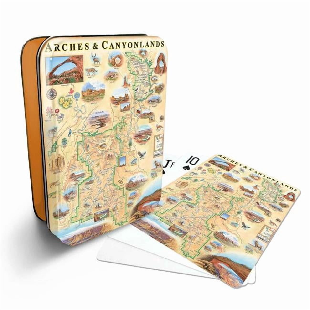 Xplorer Maps PLCD_ARCAN Arches & Canyonlands National Park Map Playing ...