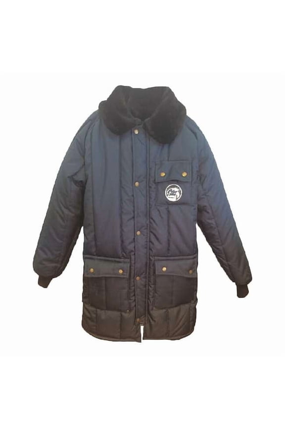 Men's Coat, 1000 Denier Nylon, Zipper and Snap, Navy, M 34029-RMEDB