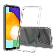 Xpm Case for Samsung Galaxy A13 5G Hybrid Transparent Clear Acrylic Back Hard PC TPU Full Protective Bumper Extra Shock-Absorb Cover for Galaxy A13 5G - Clear