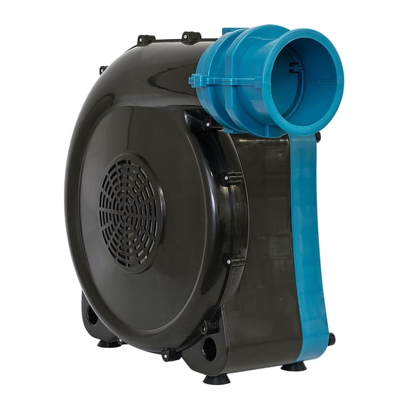 XPOWER BR-272A 1 HP Indoor Outdoor Inflatable Blower Fan for Bounce House Jumper Game and Display Structures