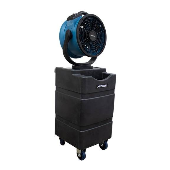 Xpower 3-Speed Oscillation 1700 CFM Misting Fan