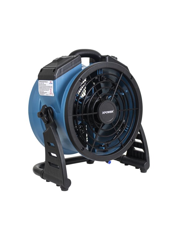 FM-65B 3-Speed Rechargeable 900 CFM Outdoor Misting Fan